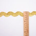 Ένδυμα 3cm χρυσό τρόχισμα ραφιών Rick πλεξουδών 4cm